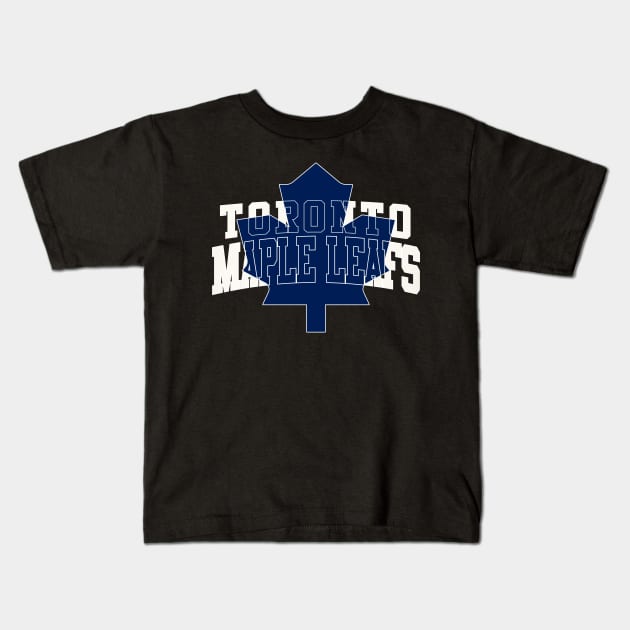 Toronto - Maple Leafs Kids T-Shirt by cInox